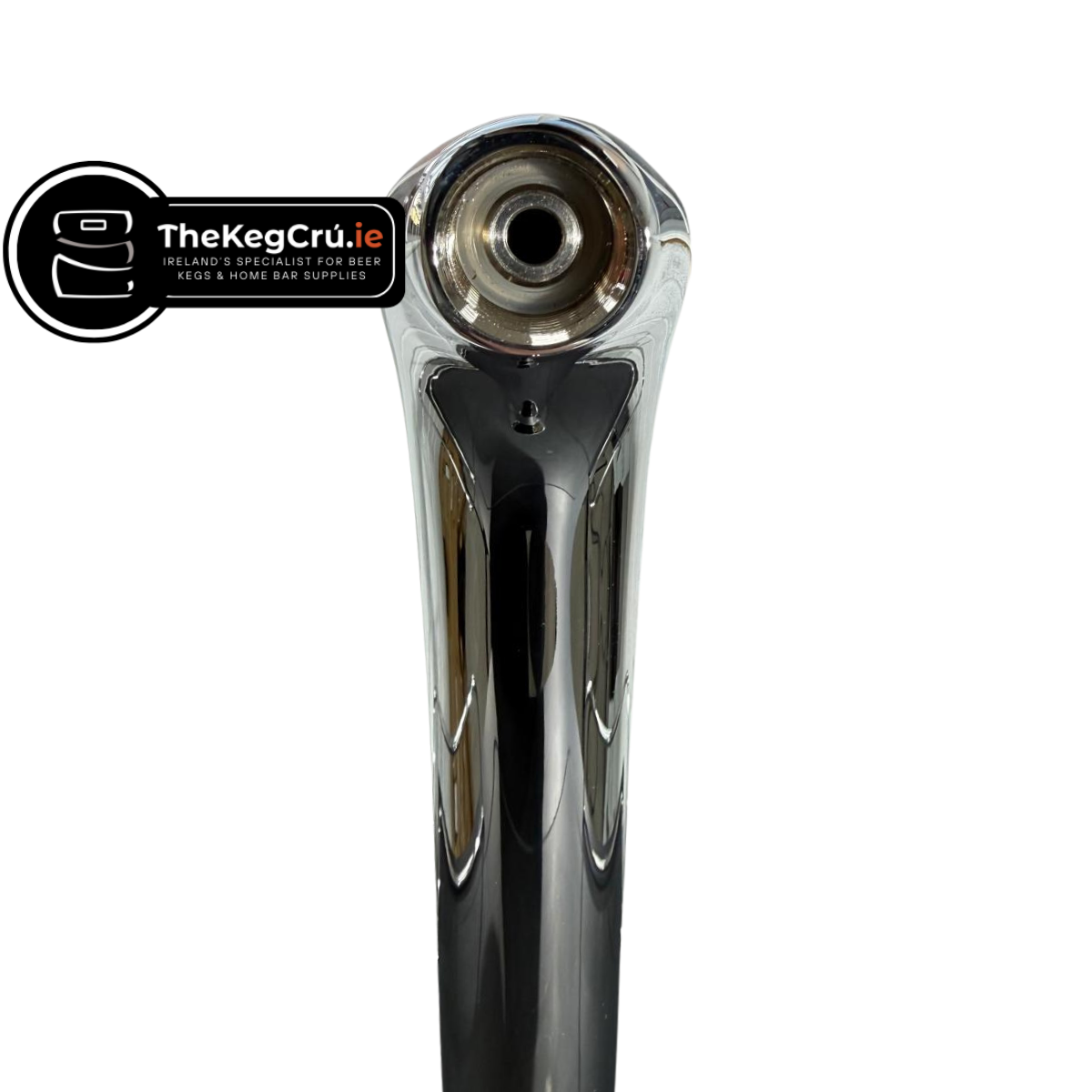 Metal Tower - Single Font - Chrome - TheKegCru.ie