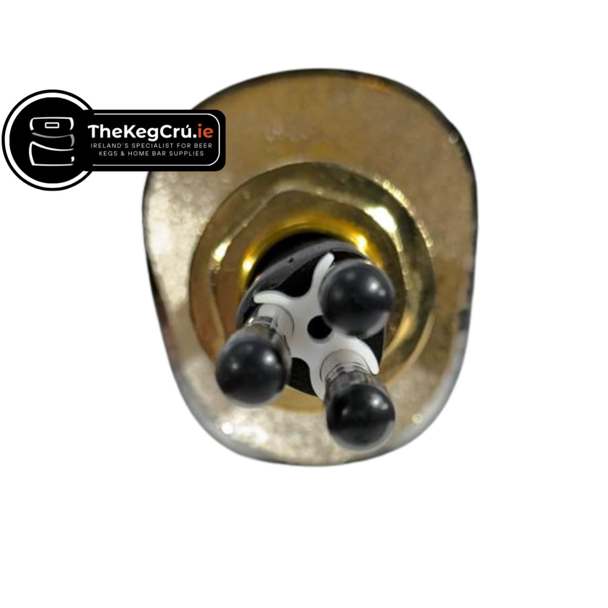 Metal Tower - Single Font - Chrome - TheKegCru.ie