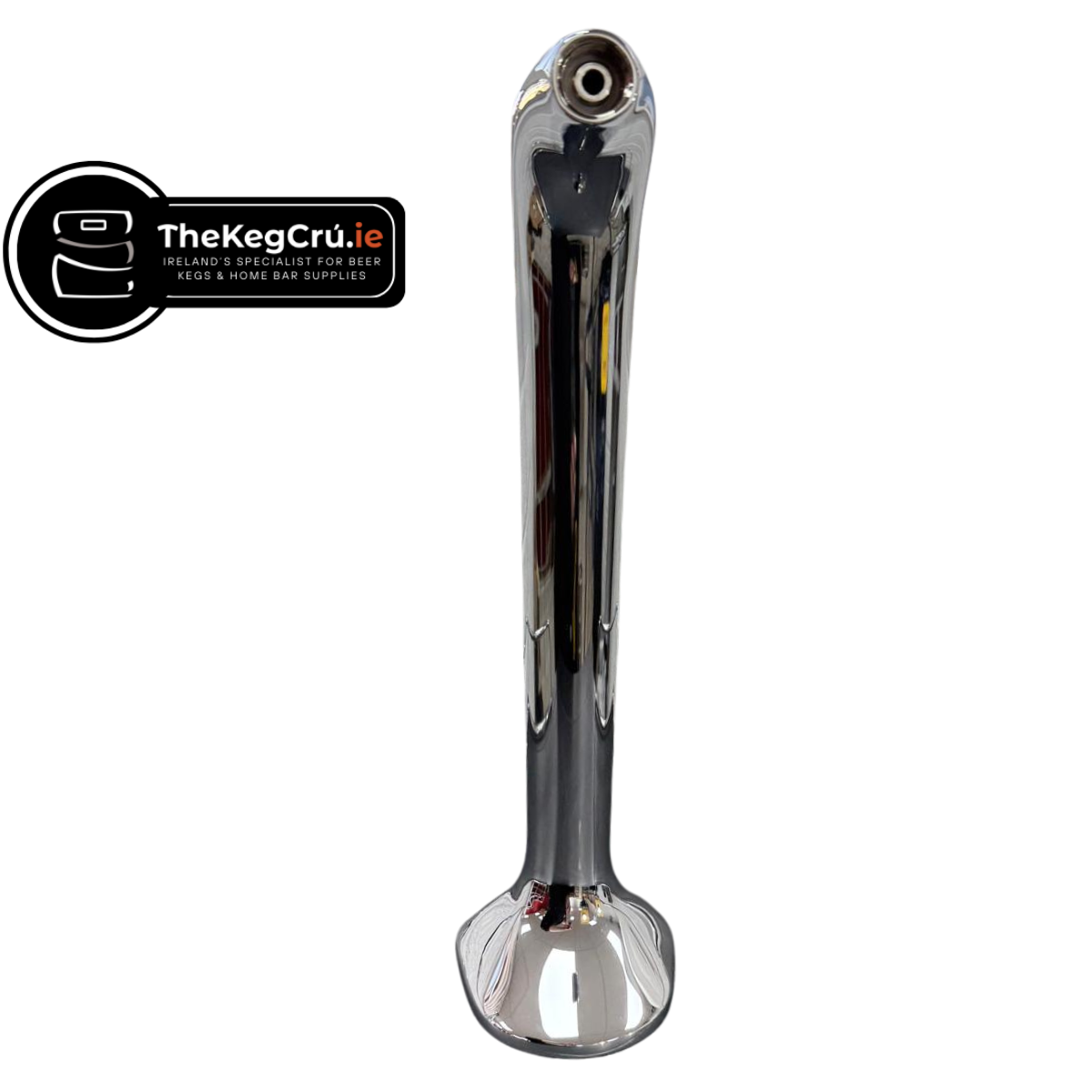 Metal Tower - Single Font - Chrome - TheKegCru.ie