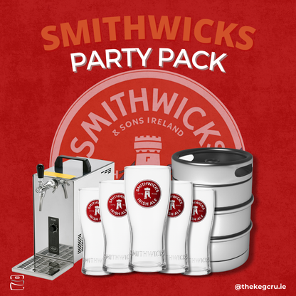 Rental - Smithwicks Party Pack - Keg & Tap - TheKegCru.ie