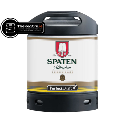 Spaten Lager PerfectDraft Keg – Lager – 5.2% ABV - 6L PerfectDraft Keg - TheKegCru.ie