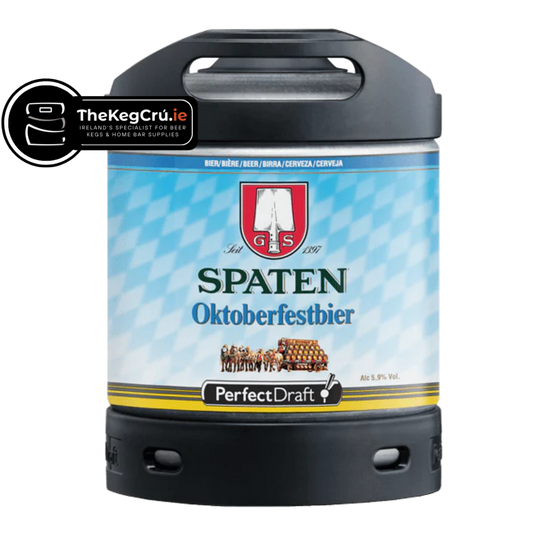 PerfectDraft - Spaten Oktoberfestbier - Lager - 5.9% ABV - 6L Perfect Draft Keg - TheKegCru.ie