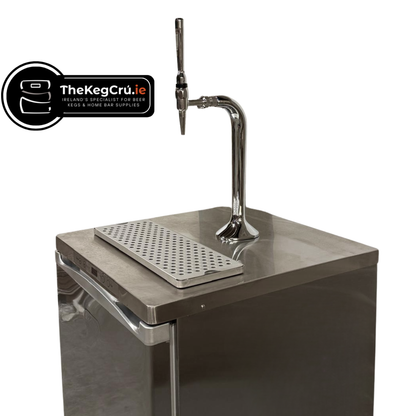 Stainless Steel Lager Tap Kegerator Series X - TheKegCru.ie