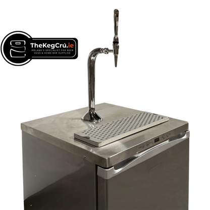 Stainless Steel Lager Tap Kegerator Series X - TheKegCru.ie