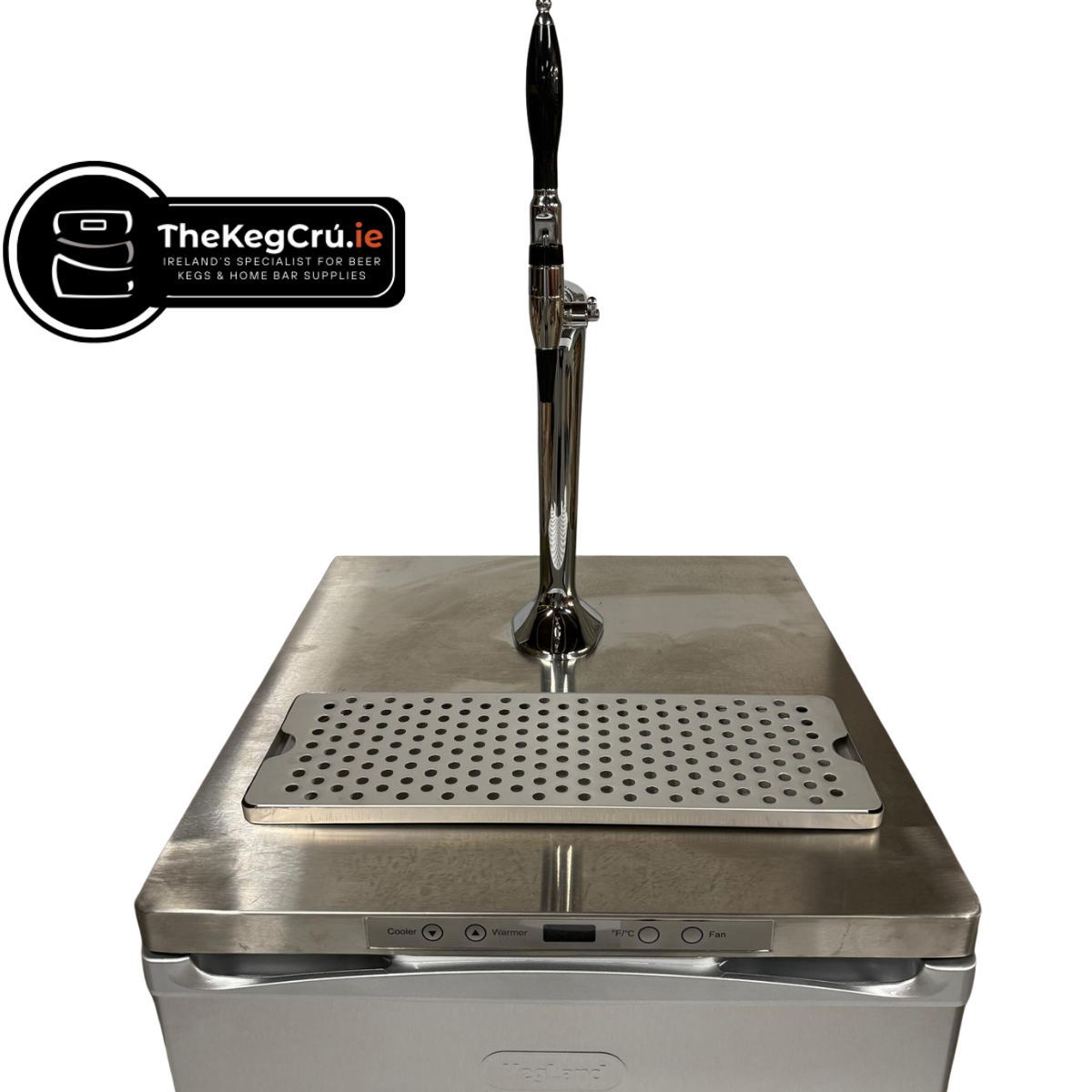 Stainless Steel Lager Tap Kegerator Series X - TheKegCru.ie