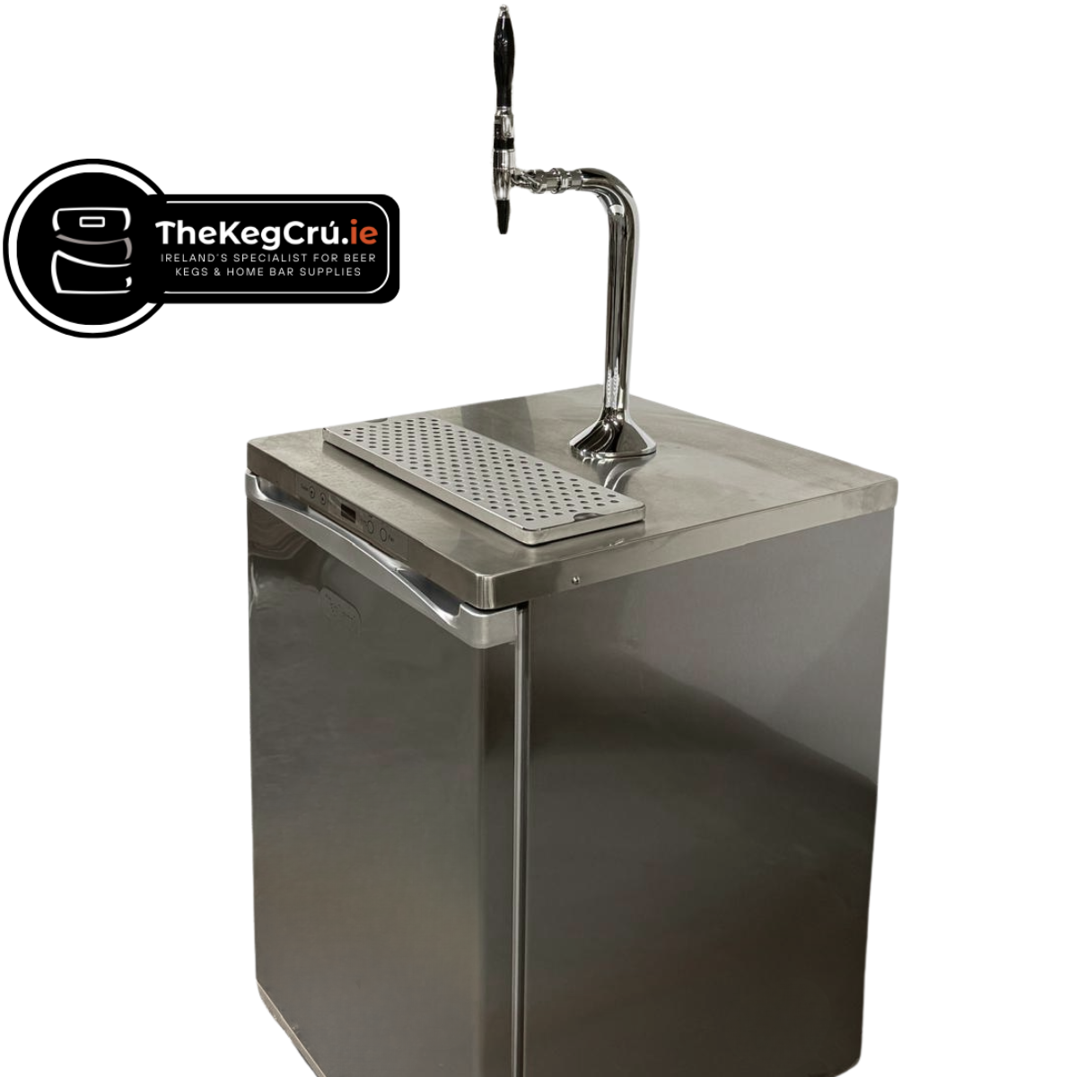 Stainless Steel Nitro Tap Kegerator Series X - TheKegCru.ie