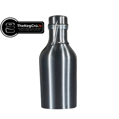 Swing Top Growler - Stainless Steel - 1L - TheKegCru.ie