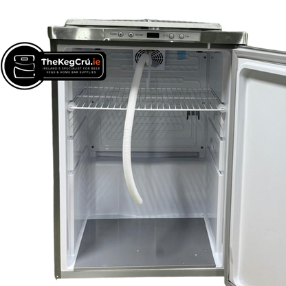 Stainless Steel Two Tap Kegerator Series X - TheKegCru.ie