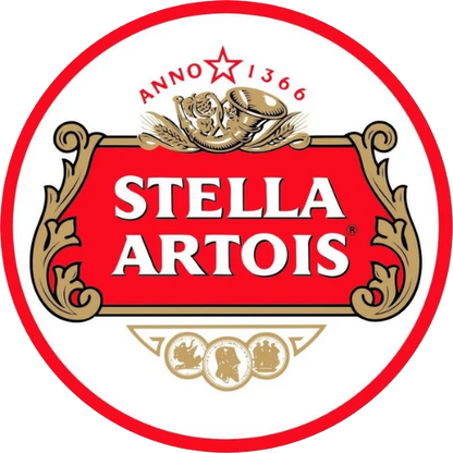Stella Artois - Lager - 4.6% ABV - 50L Keg (88 Pints) - Stainless Steel Keg - StellaArtoisLogo