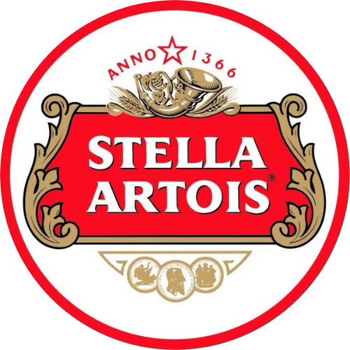 Stella Artois - Lager - 4.6% ABV - 50L Keg (88 Pints) - Stainless Steel Keg