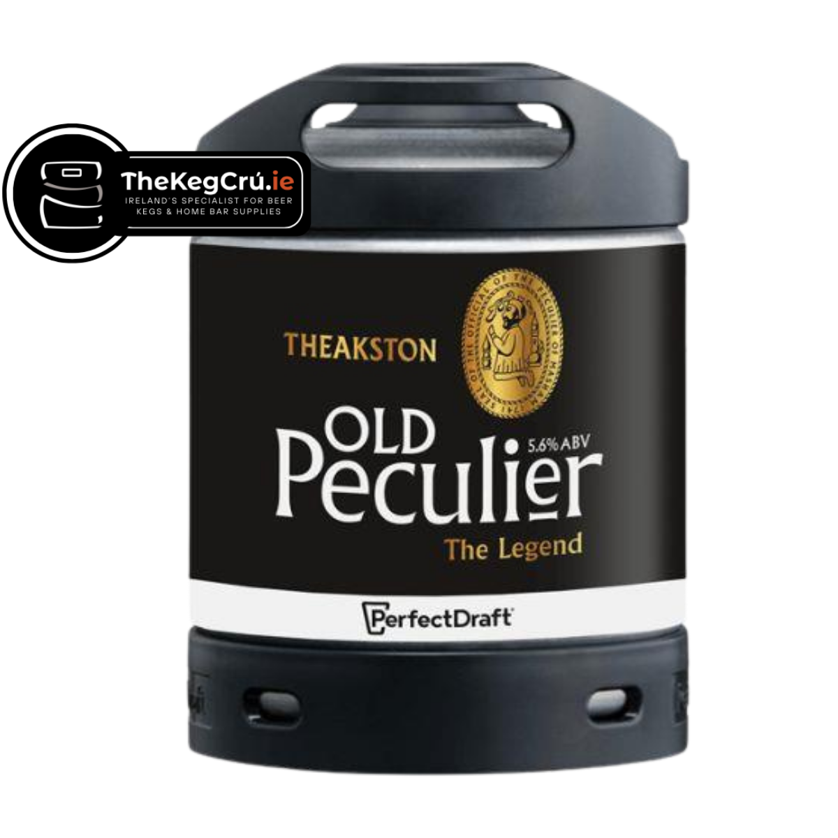 Theakston Old Peculier PerfectDraft Keg - Old Ale - 5.6% ABV - 6L PerfectDraft Keg - TheKegCru.ie
