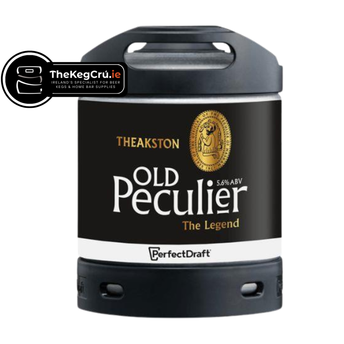 Theakston Old Peculier PerfectDraft Keg - Old Ale - 5.6% ABV - 6L PerfectDraft Keg - TheKegCru.ie
