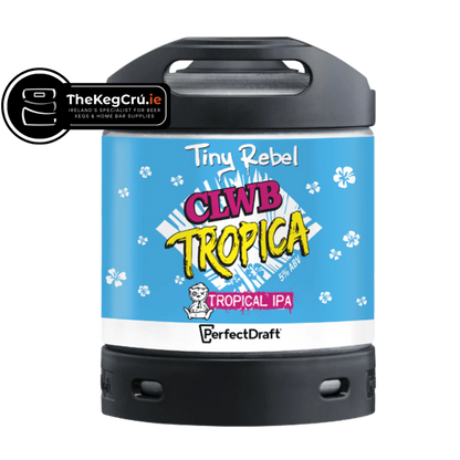 Tiny Rebel Clwb Tropica PerfectDraft Keg - Tropical IPA - 5% ABV - 6L PerfectDraft Keg - TheKegCru.ie