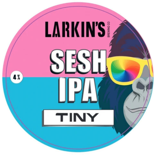 Larkins Brewing Co. - Tiny Sesh IPA - Session IPA - 4% ABV - 30L Keg (Stainless Steel Keg) - TheKegCru.ie