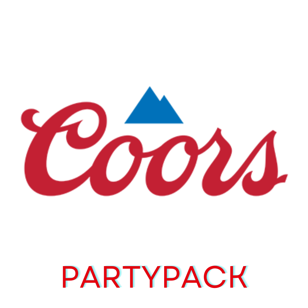 Rental - Coors Party Pack - 50L Keg - TheKegCru.ie