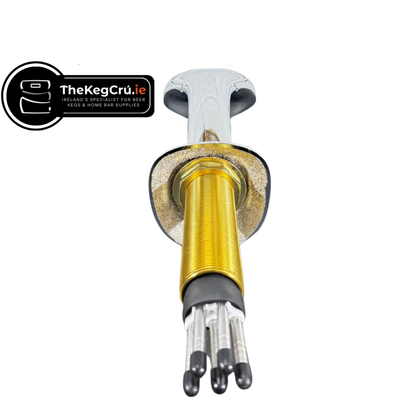 Metal Tower - 3 Tap Font - Chrome - TheKegCru.ie