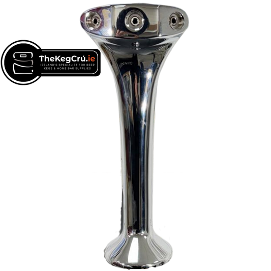 Metal Tower - 3 Tap Font - Chrome