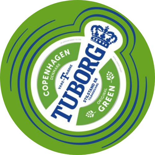 Tuborg - Pilsner - 4.6% ABV - 50L Stainless Steel Keg - TheKegCru.ie