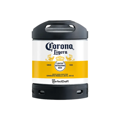Corona Ligera PerfectDraft Keg - Lager – 3.2% ABV - 6L PerfectDraft Keg - TheKegCru.ie
