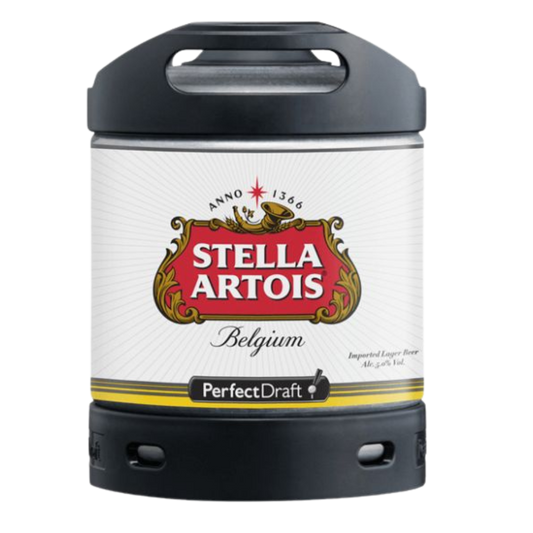 Stella Artois PerfectDraft Keg – Lager – 5% ABV - 6L PerfectDraft Keg