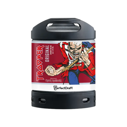 Trooper Original PerfectDraft Keg – Golden Ale – 4.7% ABV - 6L PerfectDraft Keg - TheKegCru.ie