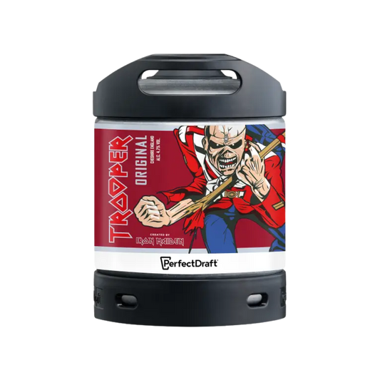 Trooper Original PerfectDraft Keg – Golden Ale – 4.7% ABV - 6L PerfectDraft Keg - TheKegCru.ie