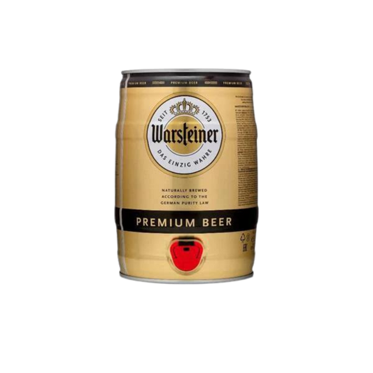 Warsteiner Premium Beer - Lager- 4.8% ABV - 5L Keg