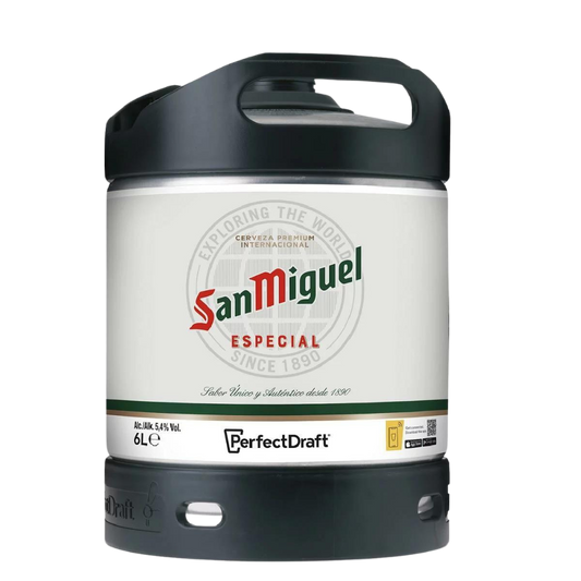 San Miguel PerfectDraft Keg - Lager - 5.4% 6L PerfectDraft Keg