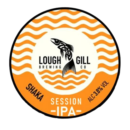 Lough Gill - Shaka - Session IPA - 3.8% ABV 30L Keg (52 Pints) - KeyKeg