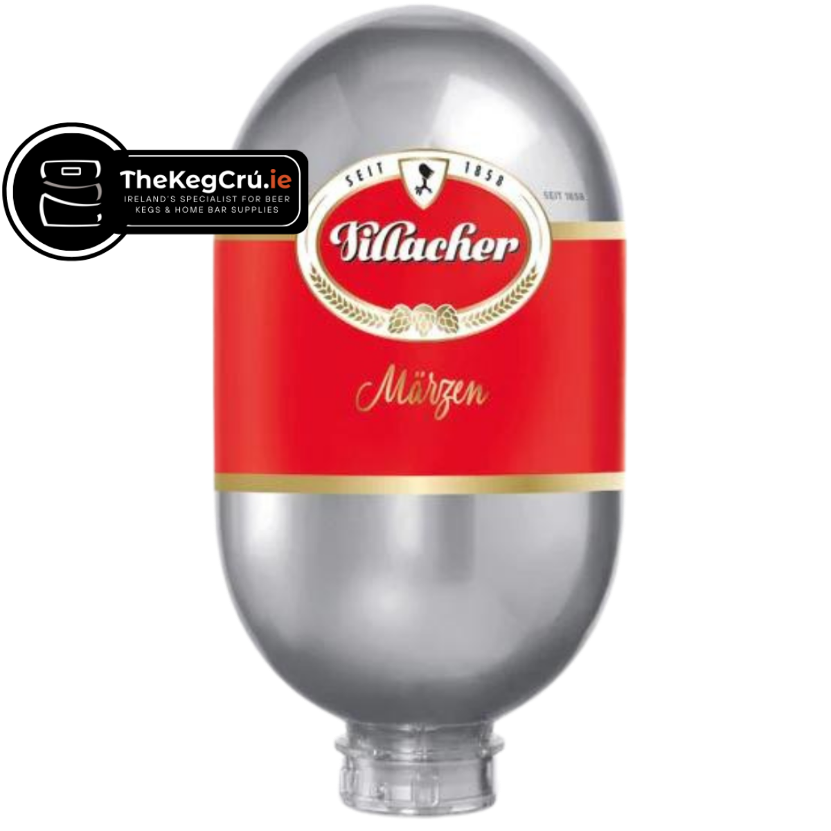 Villacher Märzen Blade Keg – Lager – 5.2% ABV - 8L Blade Keg - TheKegCru.ie