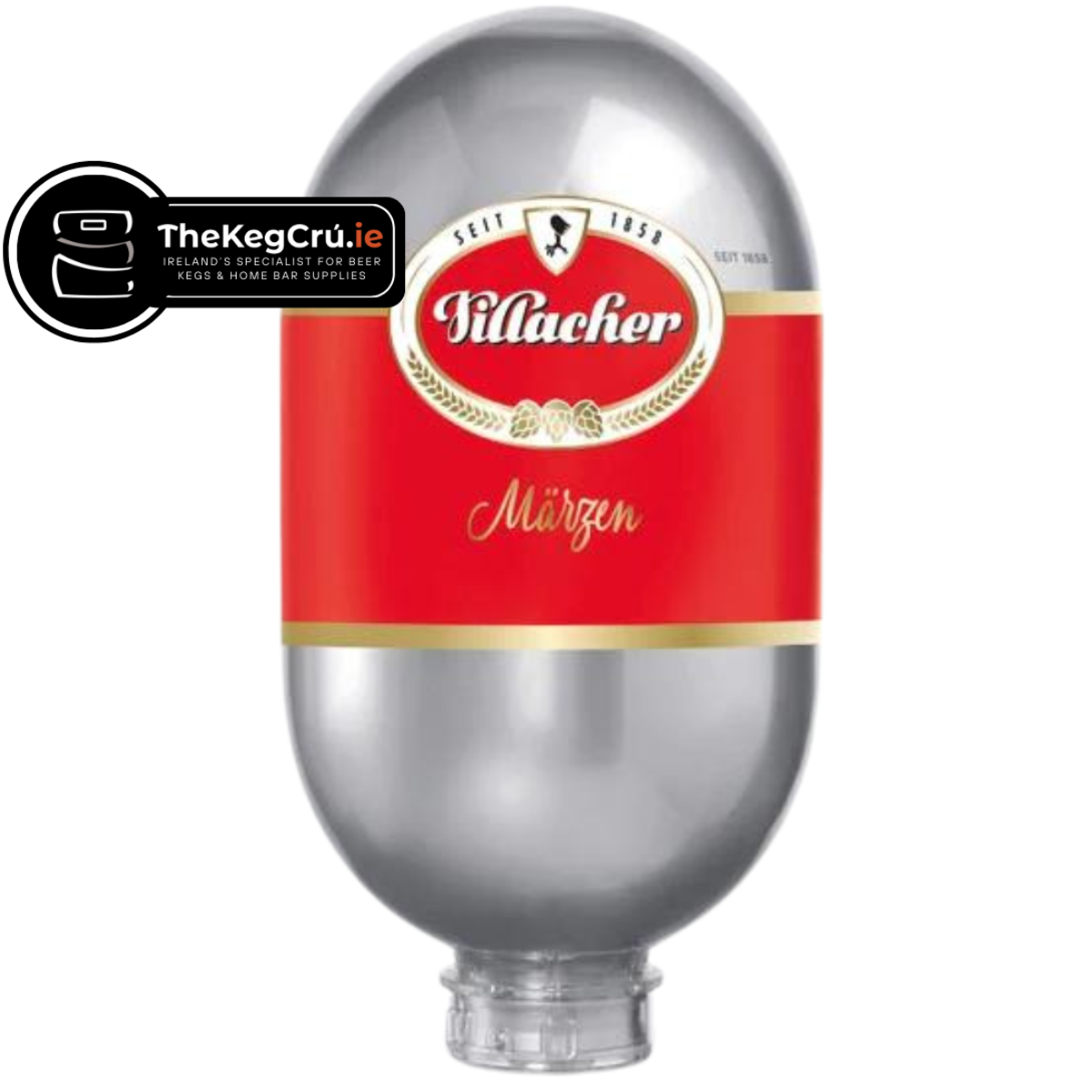 Villacher Märzen Blade Keg – Lager – 5.2% ABV - 8L Blade Keg - TheKegCru.ie