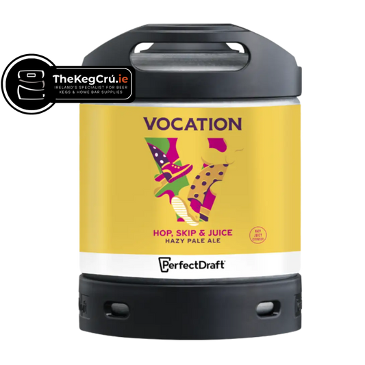 PerfectDraft - Vocation Hop Skip & Juice - Pale Ale – 5.7% ABV - 6L PerfectDraft Keg - TheKegCru.ie