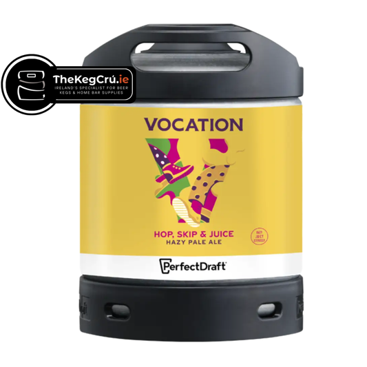 PerfectDraft - Vocation Hop Skip & Juice - Pale Ale – 5.7% ABV - 6L PerfectDraft Keg - TheKegCru.ie