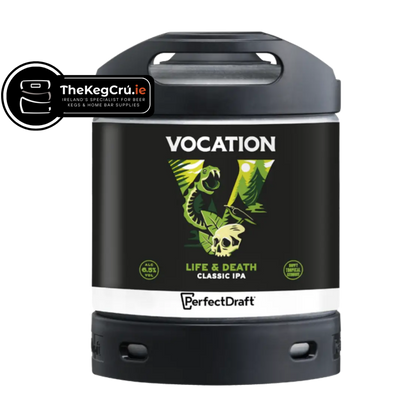 PerfectDraft - Vocation Life & Death - IPA – 6.5% ABV - 6L PerfectDraft Keg - TheKegCru.ie