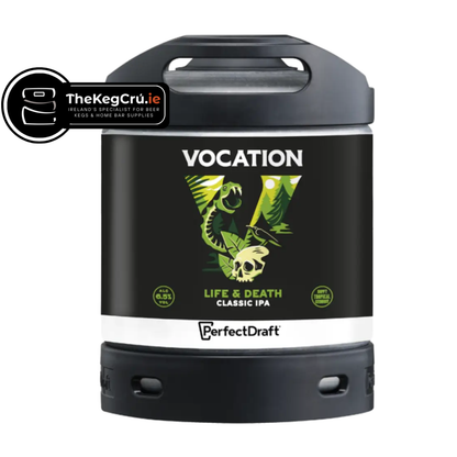 PerfectDraft - Vocation Life & Death - IPA – 6.5% ABV - 6L PerfectDraft Keg - TheKegCru.ie