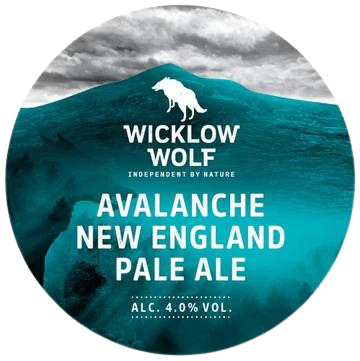 Wicklow Wolf - Avalanche - Juicy Pale Ale - 4.0% Abv 30l Keg (52 Pints) - Stainless Steel Keg