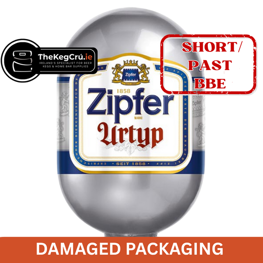 Zipfer Urtyp Blade Keg – Lager – 5.4% ABV - 8L Blade Keg - TheKegCru.ie