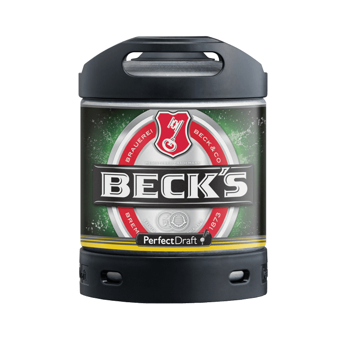 Becks PerfectDraft Keg – Lager – 4.9% ABV - 6L PerfectDraft Keg