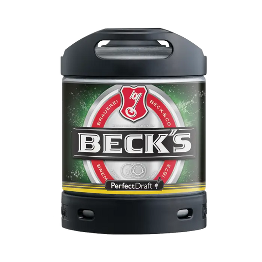 Becks PerfectDraft Keg – Lager – 4.9% ABV - 6L PerfectDraft Keg - TheKegCru.ie