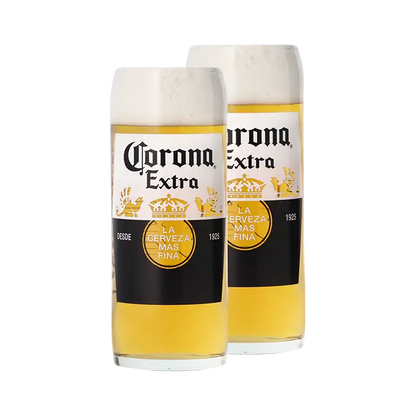 PerfectDraft Corona Extra Twin Pint Glass Pack - TheKegCru.ie