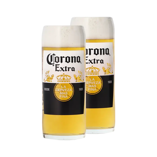 PerfectDraft Corona Extra Twin Pint Glass Pack - TheKegCru.ie