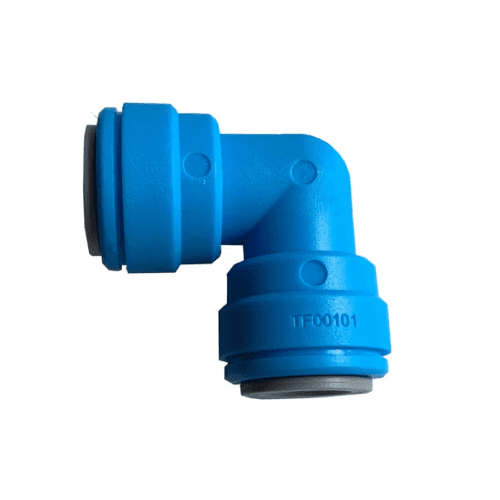TecFlo - Elbow Connector - 3/8" Push Fit to 3/8" Push Fit - TheKegCru.ie