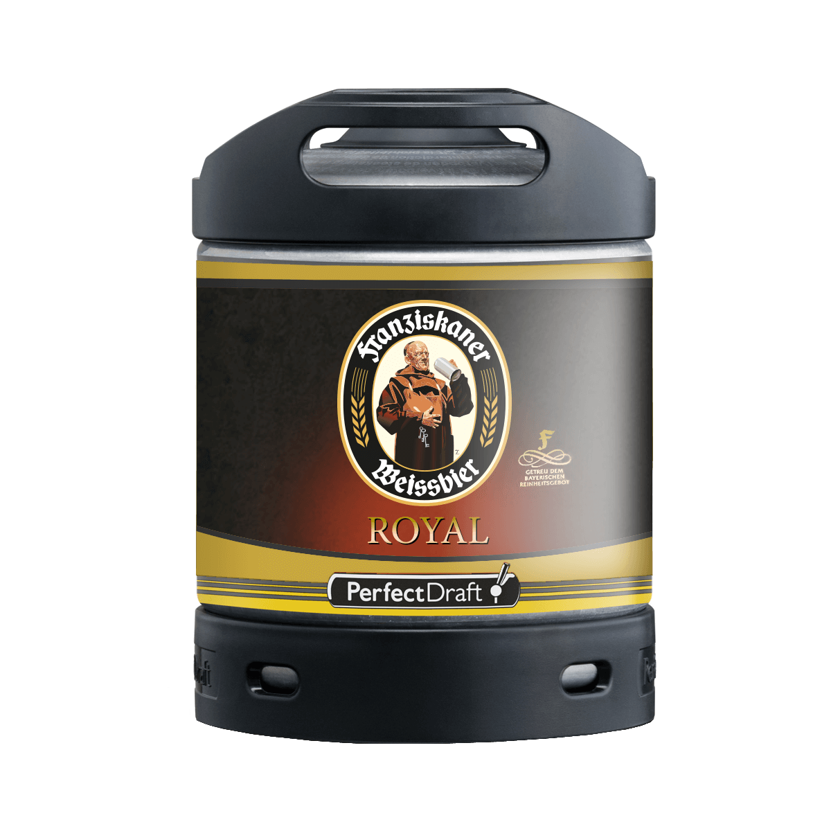 Franziskaner Royal Dunkelweizen PerfectDraft Keg – Wheat Beer – 6% ABV - 6L PerfectDraft Keg - TheKegCru.ie