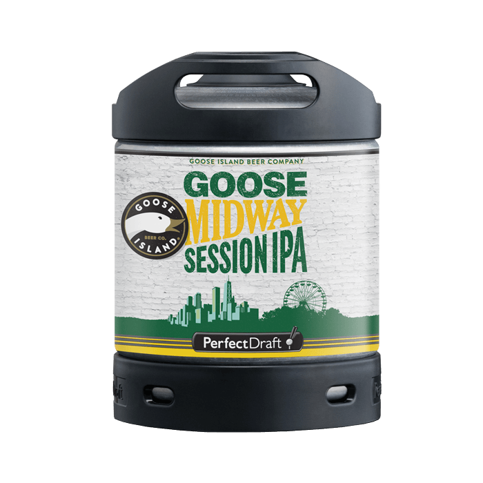 Goose Island Midway PerfectDraft Keg - Session IPA - 4.1% ABV - 6L PerfectDraft Keg - TheKegCru.ie