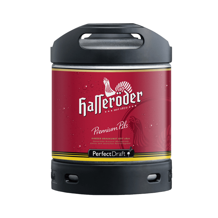 Hasseroder PerfectDraft Keg - Lager - 4.9 % ABV - 6L PerfectDraft Keg - TheKegCru.ie