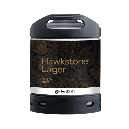 Hawkstone Lager PerfectDraft Keg - Lager - 4.8% ABV - 6L PerfectDraft Keg