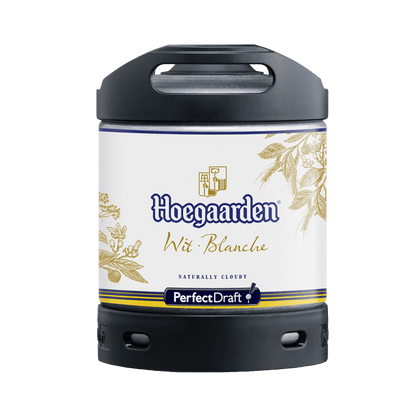 Hoegaarden Wit Blanche PerfectDraft Keg – Wheat Beer – 4.9% ABV - 6L PerfectDraft Keg - TheKegCru.ie