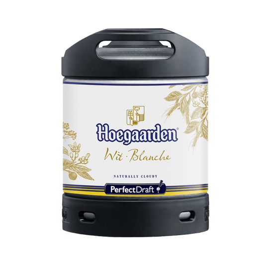 Hoegaarden Wit Blanche PerfectDraft Keg – Wheat Beer – 4.9% ABV - 6L PerfectDraft Keg - TheKegCru.ie