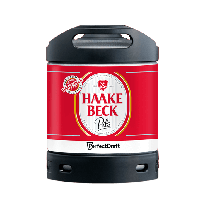 Haake Beck Pils PerfectDraft Keg – Lager – 4.5% ABV - 6L PerfectDraft Keg - TheKegCru.ie