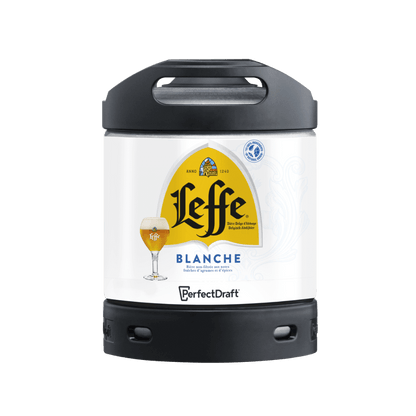 Leffe Blanche PerfectDraft Keg - Witbier – 5.7% ABV - 6L PerfectDraft Keg - TheKegCru.ie